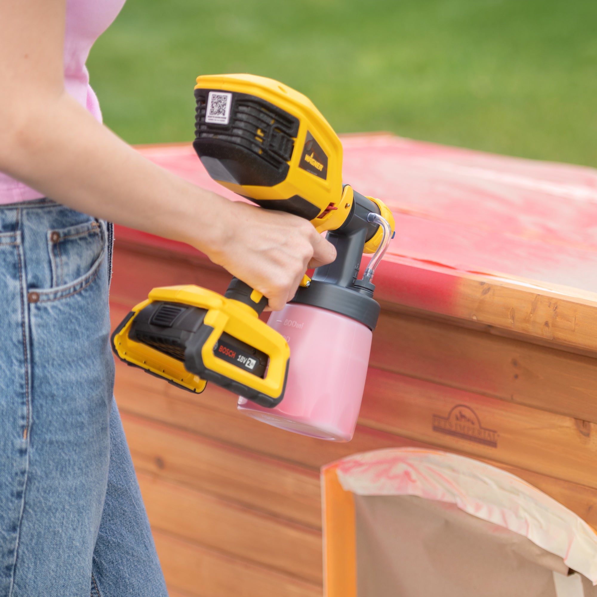 FLEXiO 3550 18V Cordless Sprayer – Bosch Battery Image:11