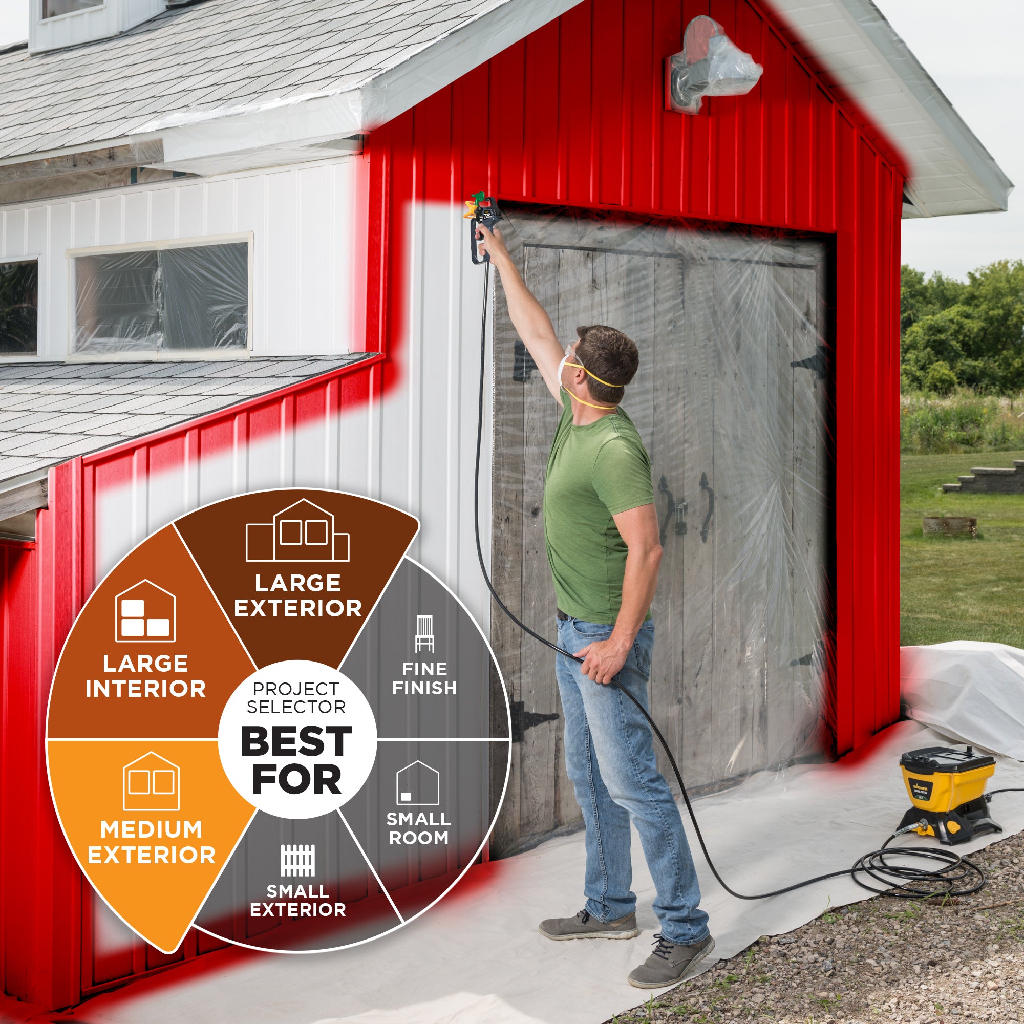 Control Pro 130 HEA Power Tank Sprayer Image:2