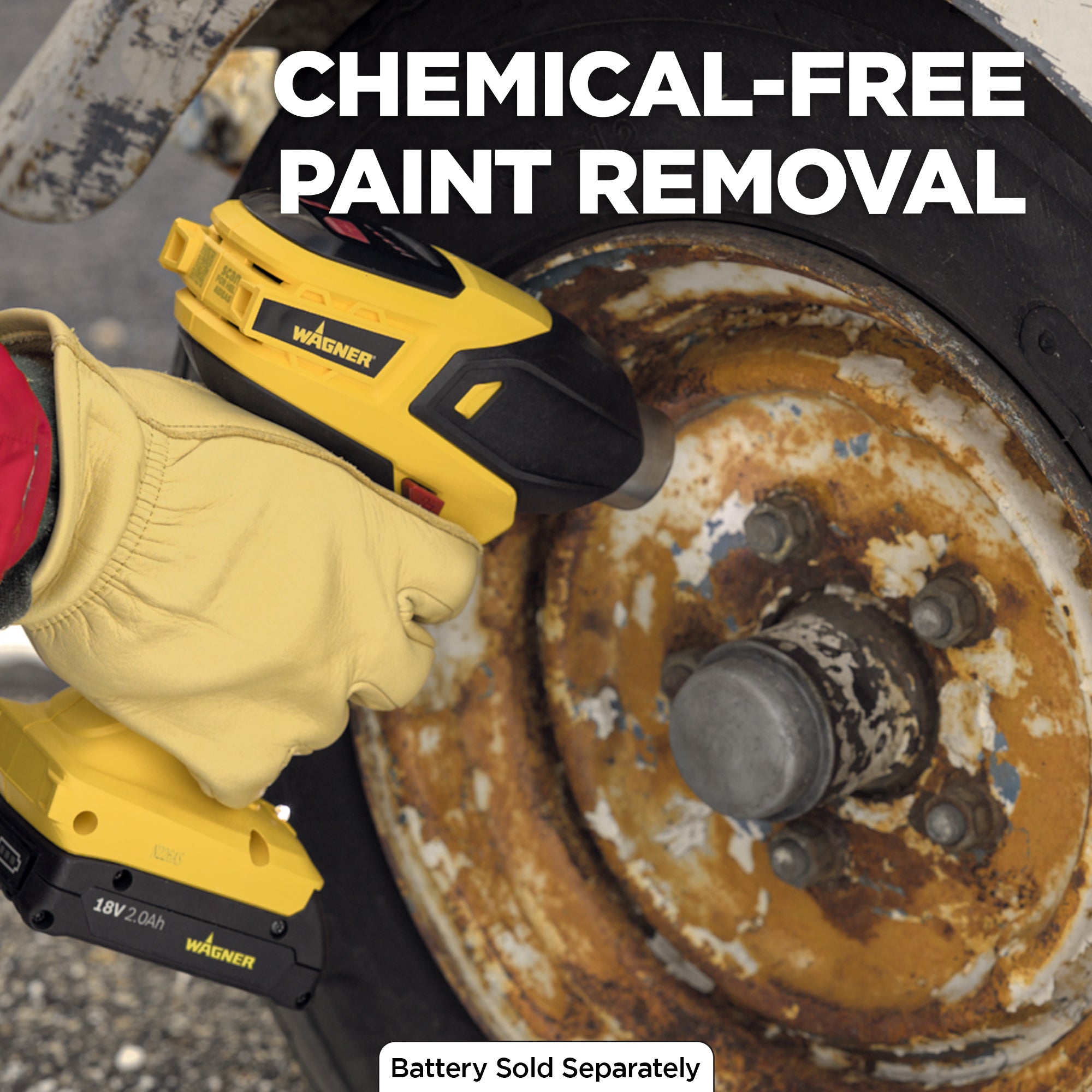 FURNO 550 18V Cordless Heat Gun – Tool Only Image:7