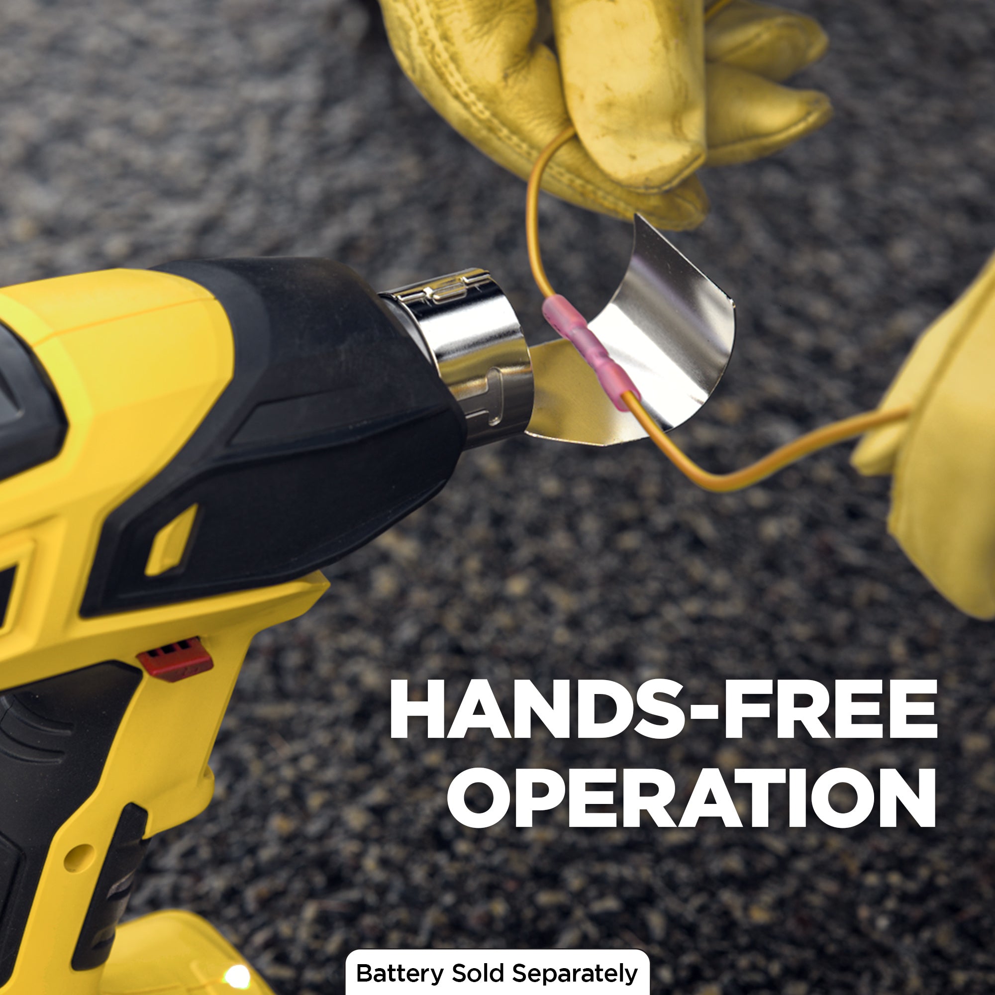 FURNO 550 18V Cordless Heat Gun – Tool Only Image:8