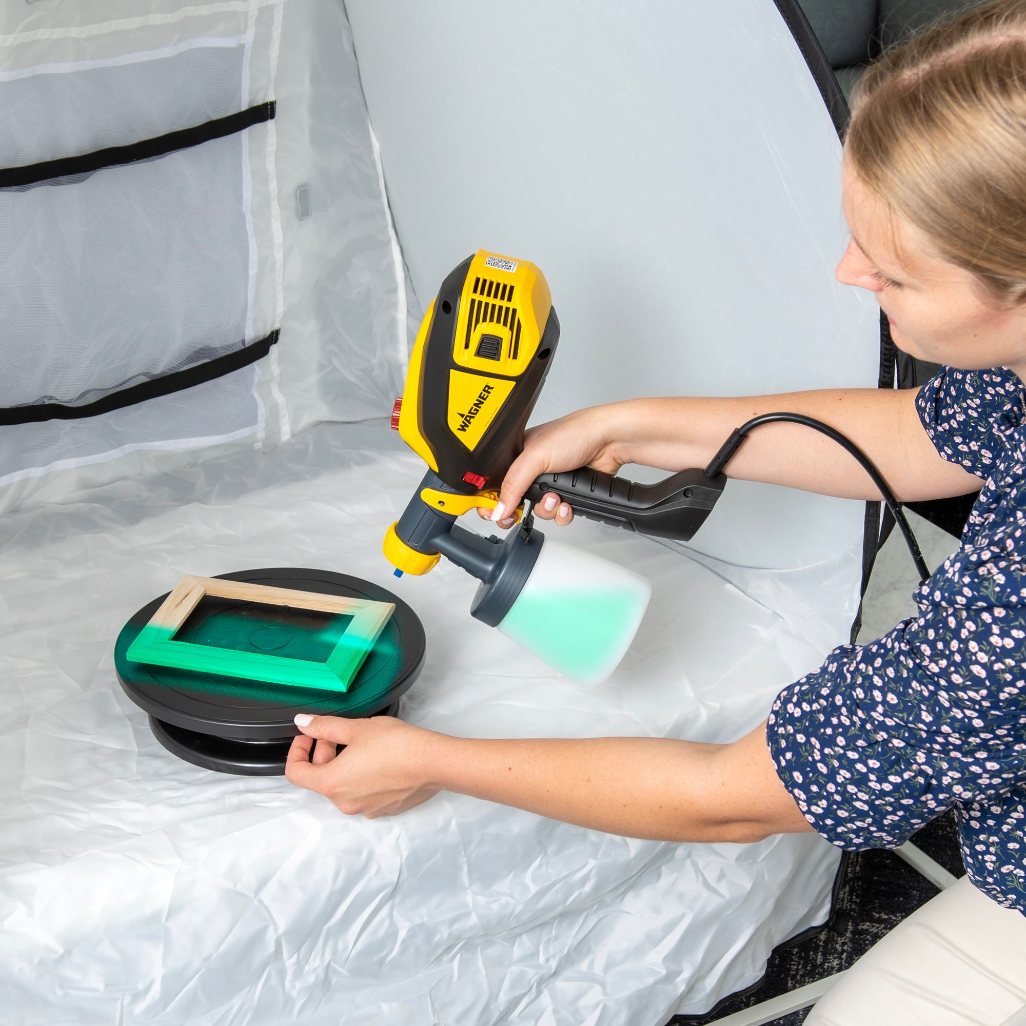 Turn Table for Spraying Image:7