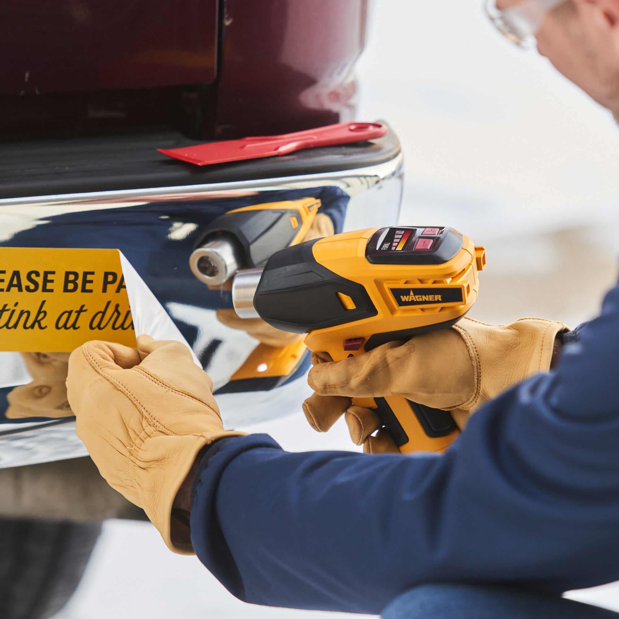 FURNO 550 18V Cordless Heat Gun w/ 2 Batteries Image:10