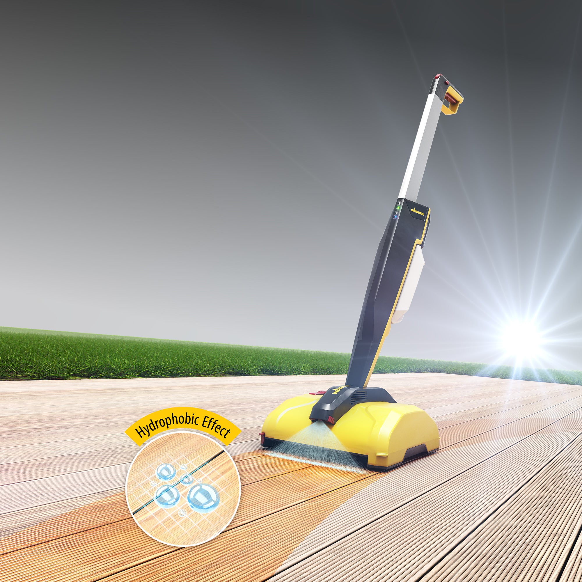 Levaro Powerbrush 18V Cordless (Wood + Deep Cleaner) Outdoor Cleaner Image:9