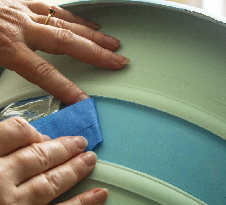 REMOVE PAINTER'S TAPE